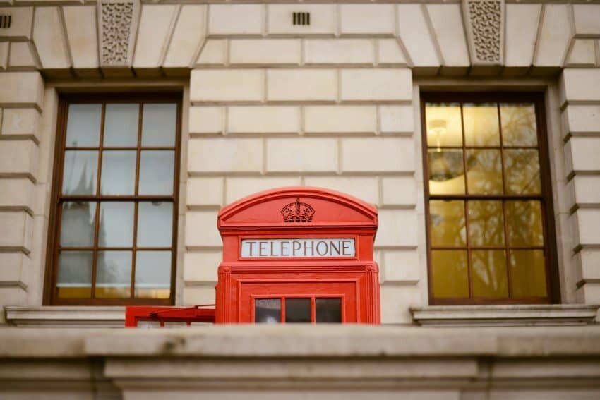 The traditional red phone boxes of London are found all over the city...this one was just on the corner by Big Ben.