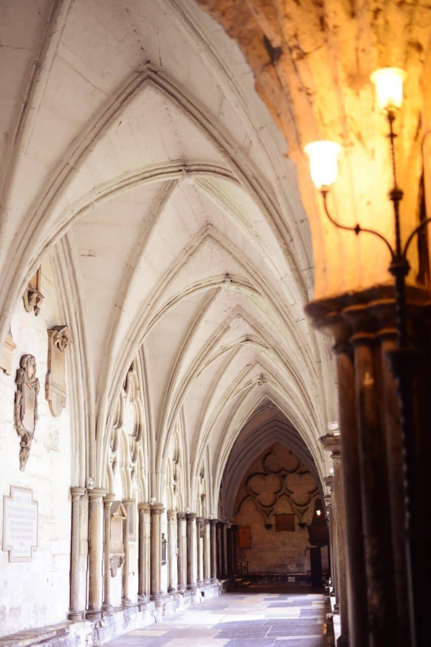 Inside the incredible Westminster Abbey...well worth a visit inside!