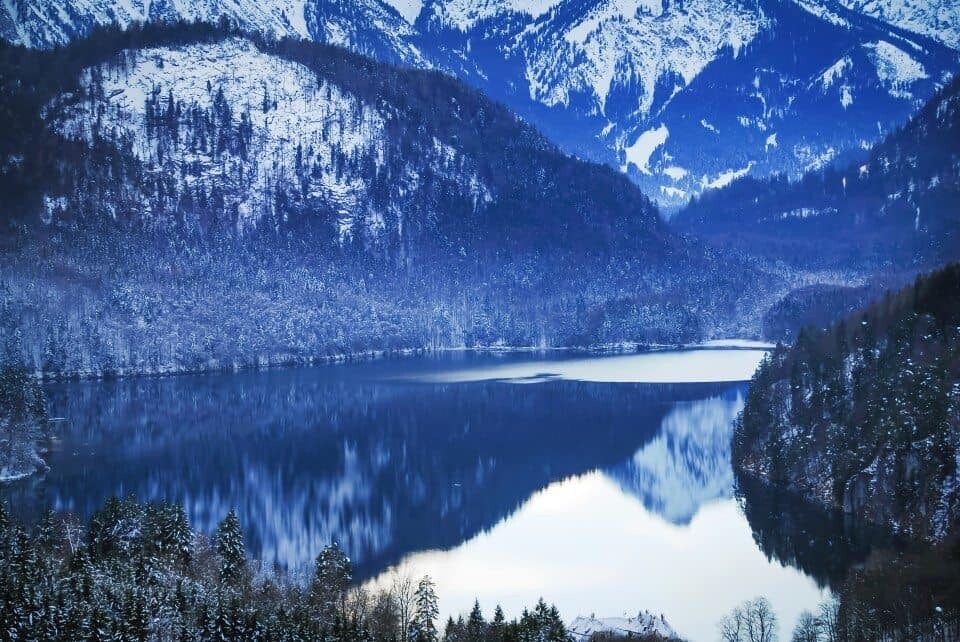 The Alpsee Lake