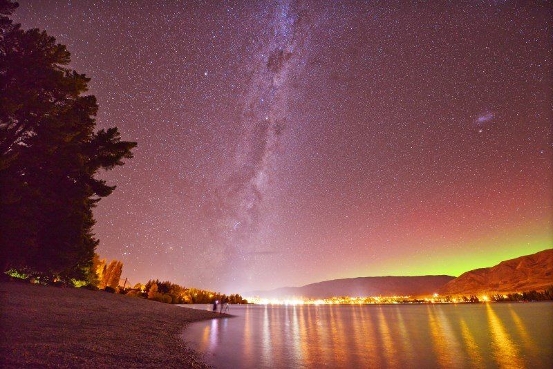The Aurora Australis, Wanaka, New Zealand