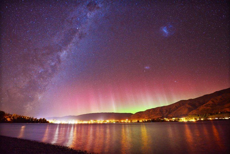 The Aurora Australis, Wanaka, New Zealand