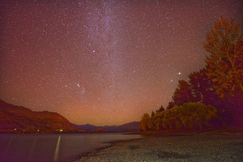 The Aurora Australis, Wanaka, New Zealand