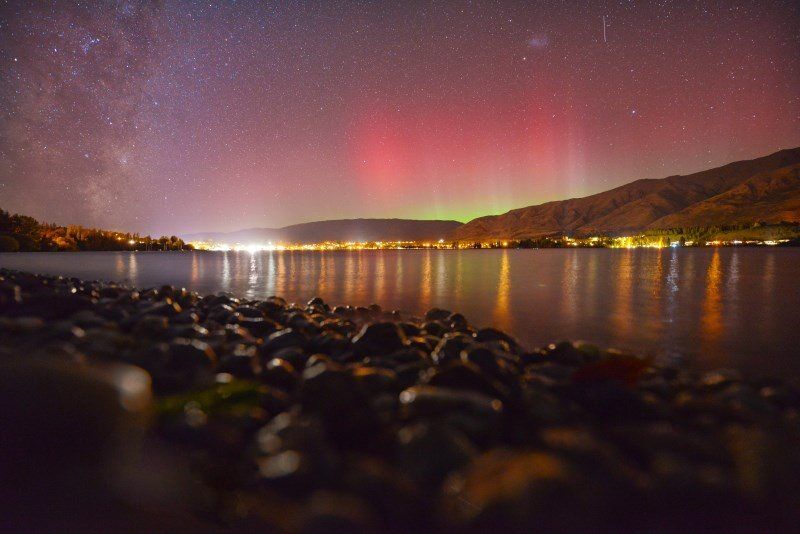 The Aurora Australis, Wanaka, New Zealand