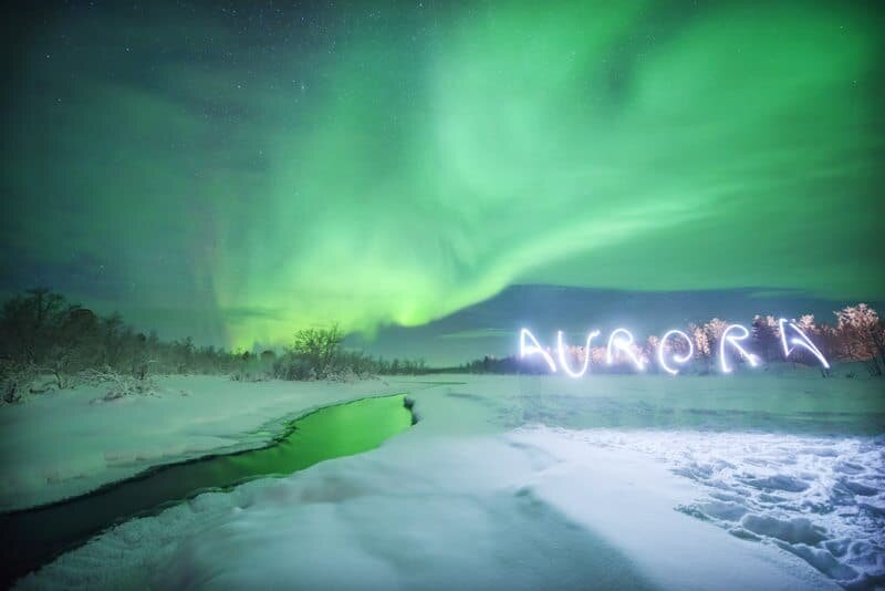 Aurora Borealis by The Wandering Lens Lisa Michele Burns www.thewanderinglens.com