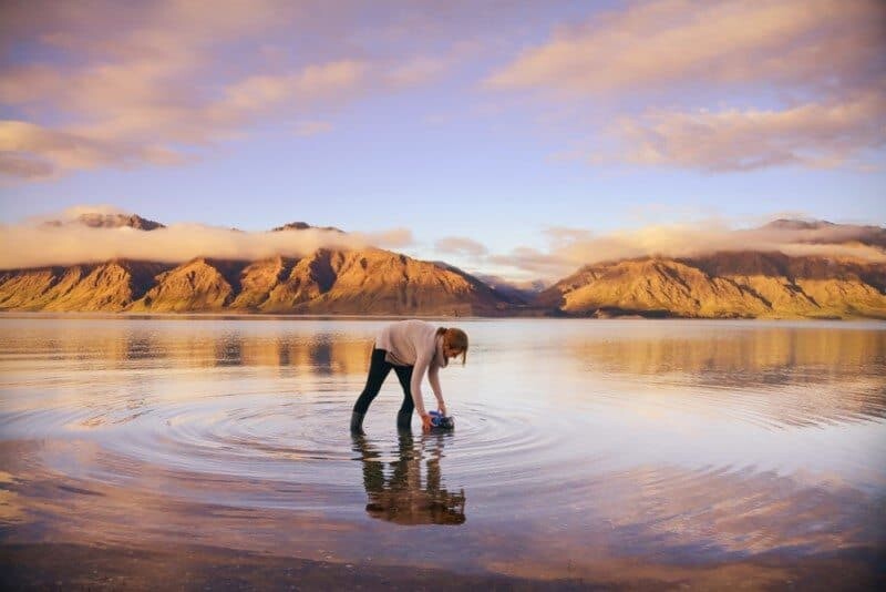 Walking on Water Photograph by Stanley Lavender - Fine Art America