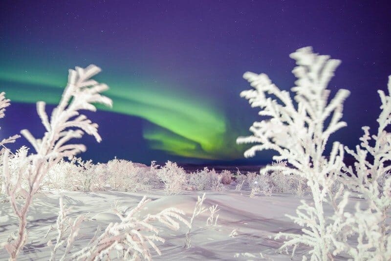 Kiruna, Sweden where to photograph the northern lights