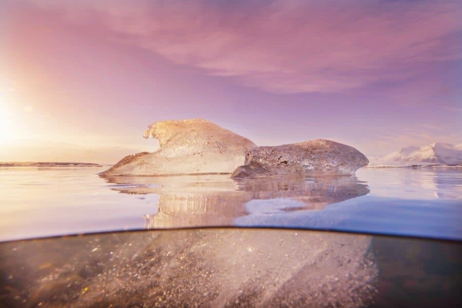 Iceland Photography - Water and Ice by Lisa Michele Burns of The Wandering Lens