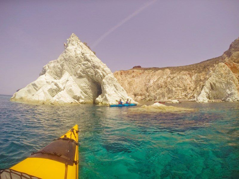 Santorini Kayak Tour by The Wandering Lens