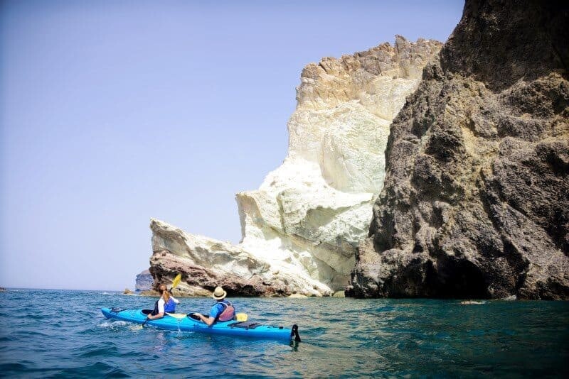 Santorini Kayak Tour by The Wandering Lens