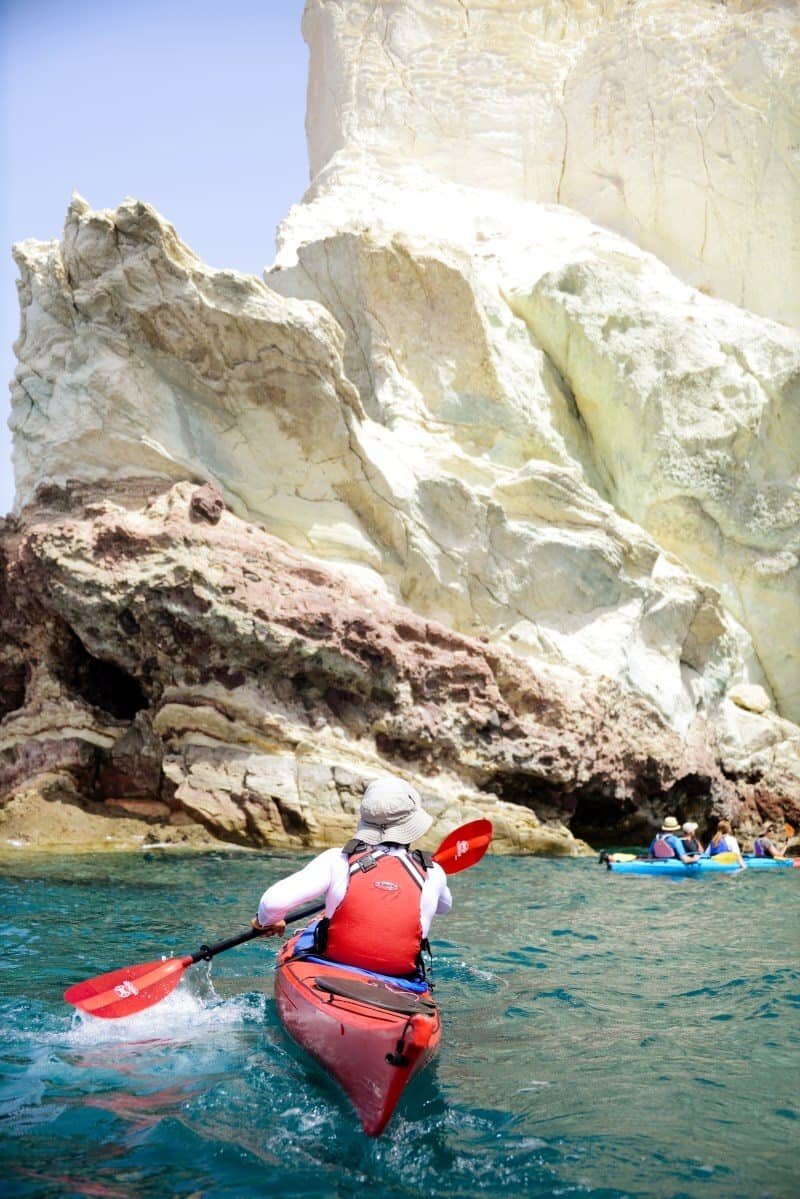 Santorini Kayak Tour by The Wandering Lens