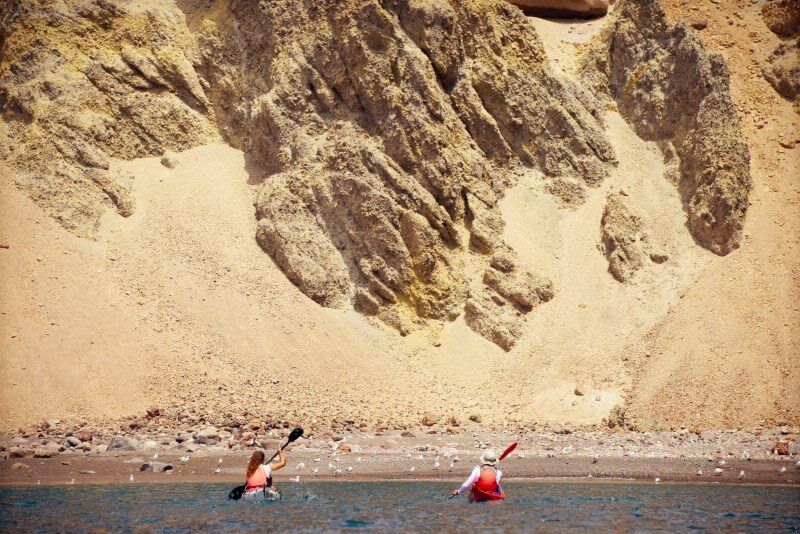 Santorini Kayak Tour by The Wandering Lens