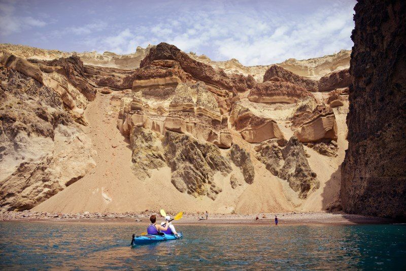 Santorini Kayak Tour by The Wandering Lens