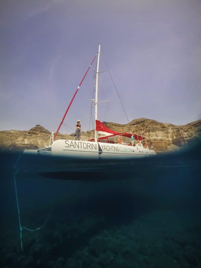 Santorini Sailing Day Trip by The Wandering Lens 26