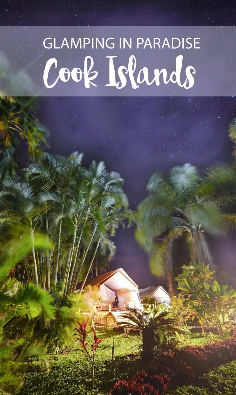 Glamping in the Cook Islands - find out where on The Wandering Lens here - http://tinyurl.com/jzrnrk5