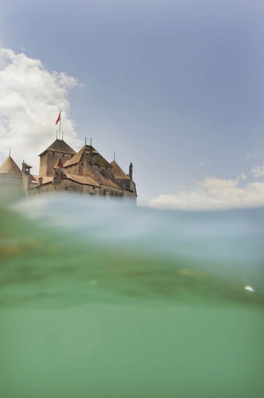 Chateau de Chillon, Lake Geneva, Switzerland