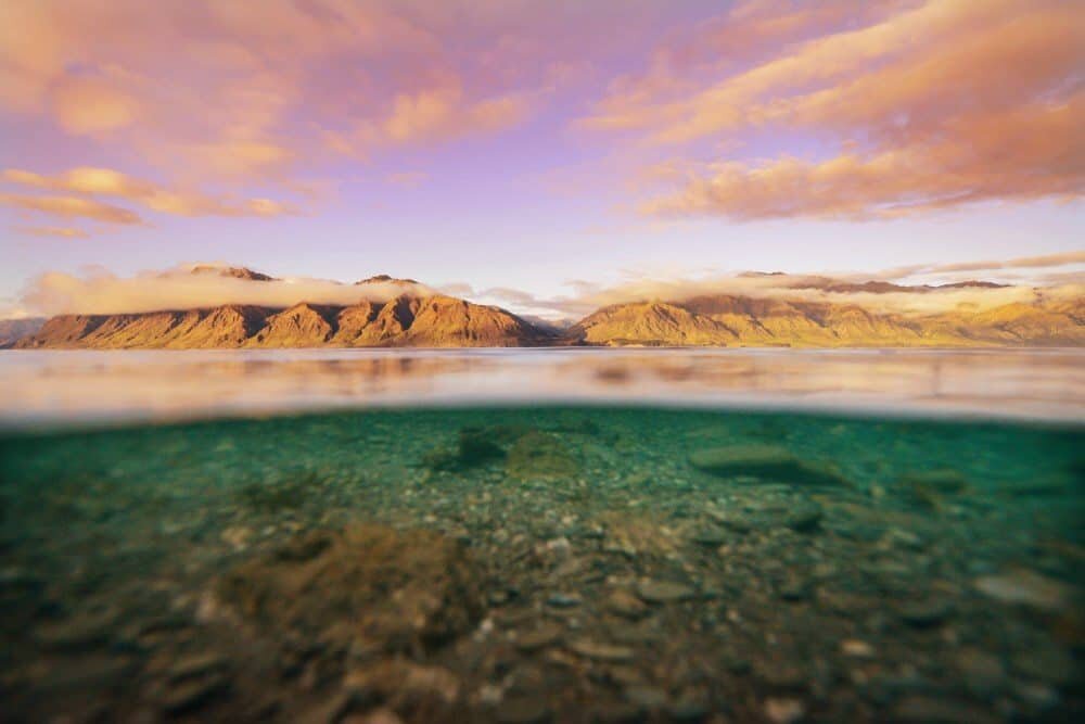 Lake Hawea, New Zealand by The Wandering Lens travel photography