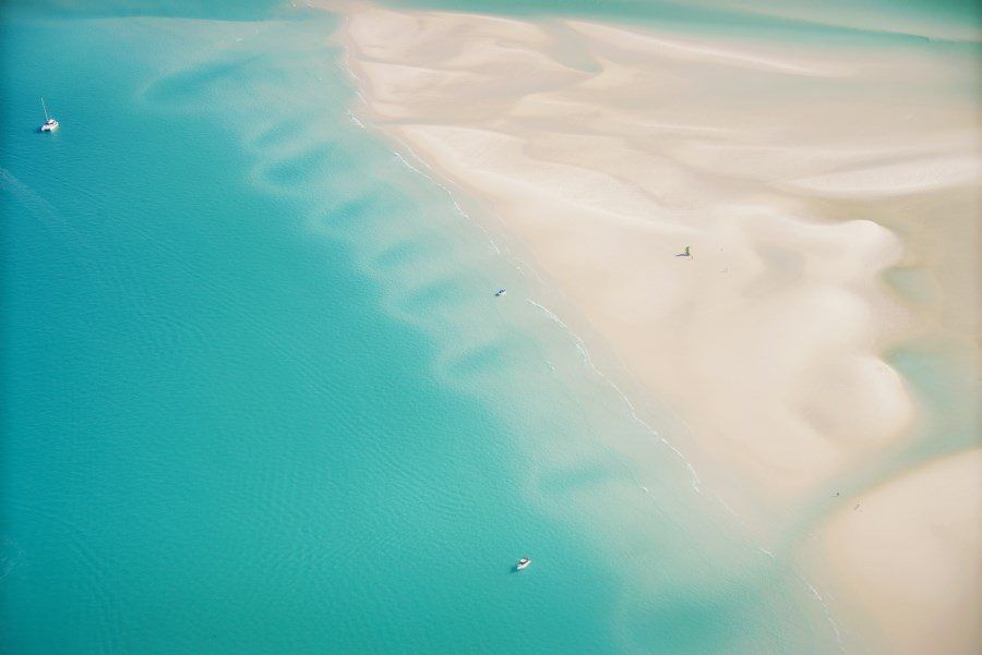 Whitehaven Beach, Queensland, Australia photographed by Lisa Michele Burns of The Wandering Lens