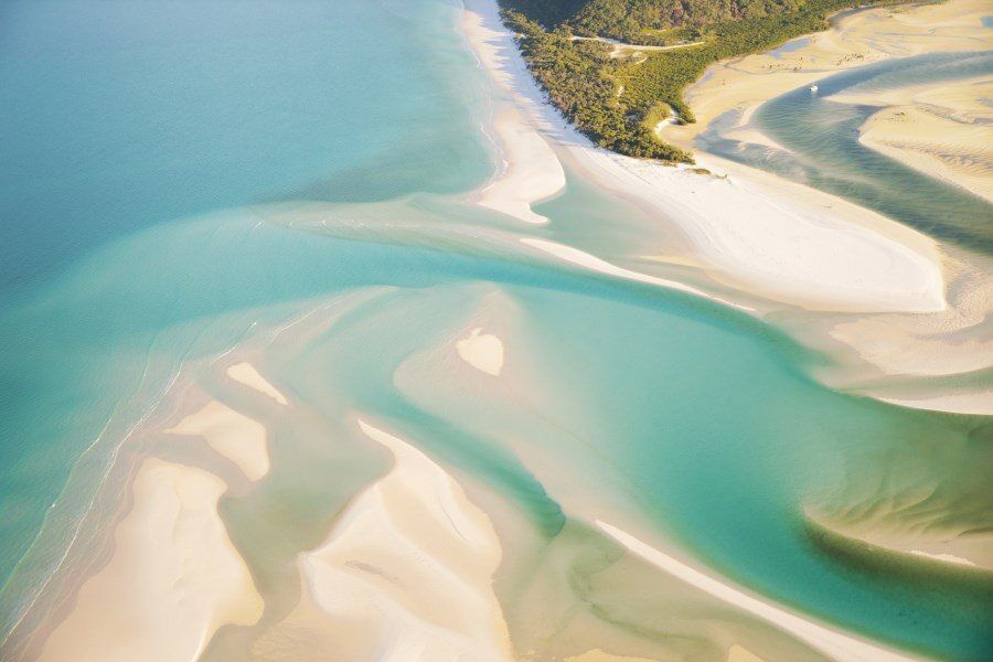 Whitehaven Beach, Queensland, Australia photographed by Lisa Michele Burns of The Wandering Lens