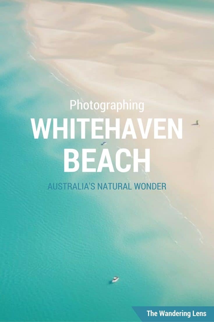 Whitehaven Beach, Australia photographed by Lisa Michele Burns of The Wandering Lens