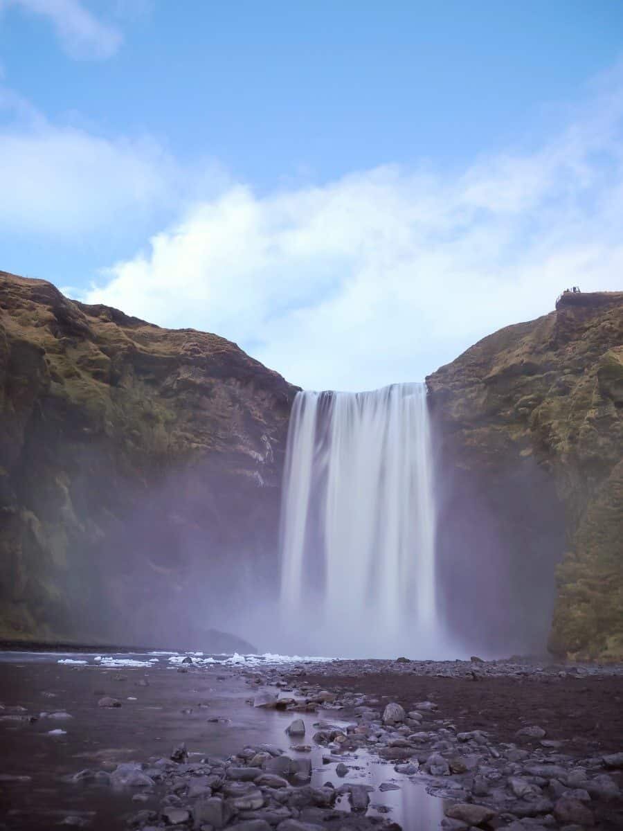 Skógafoss Waterfall Iceland