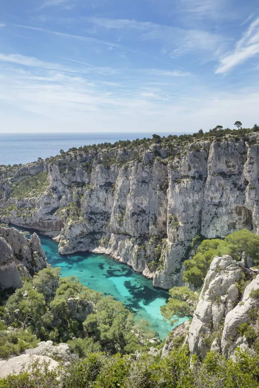 Calanque d'En Vau Cassis and Marseille Hiking