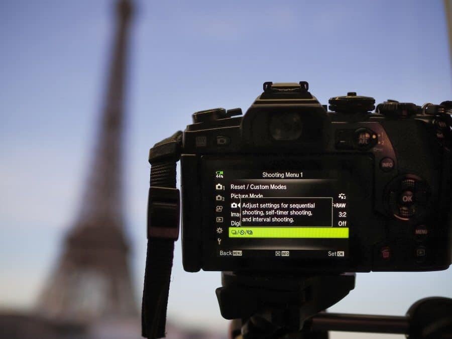 Timelapse Paris Eiffel Tower with Olympus Australia