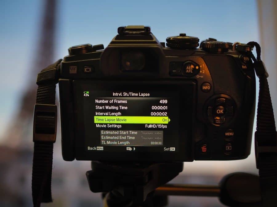 Timelapse Paris Eiffel Tower with Olympus Australia