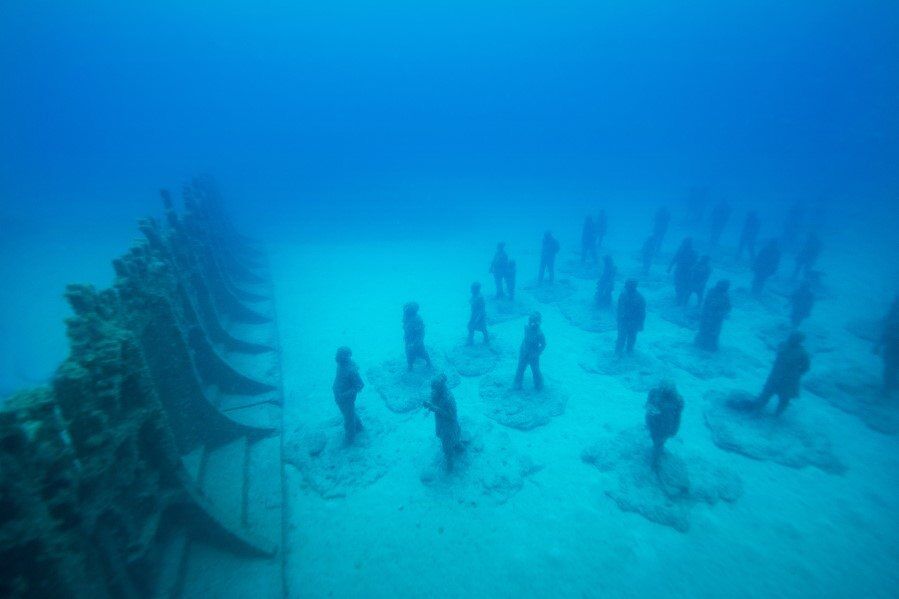 Museo Atlantico Underwater Museum in Europe