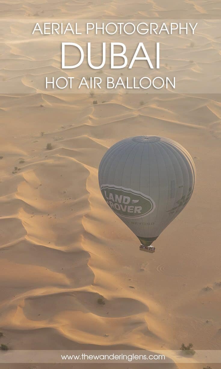 Dubai Hot Air Ballooning - Aerial Photography
