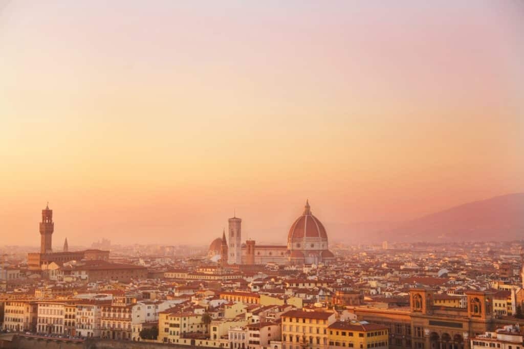Florence - Top 10 Places to Photograph Sunset around the world