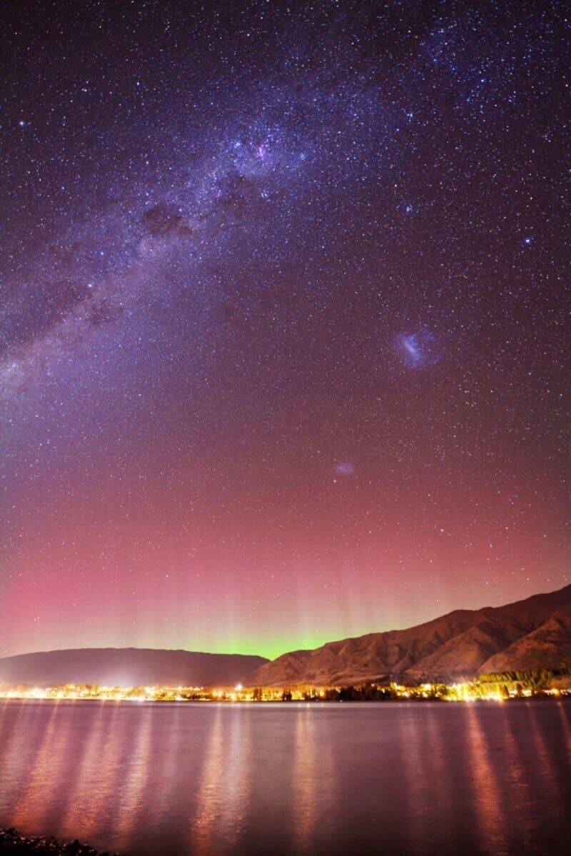 The Aurora Australis, Wanaka, New Zealand