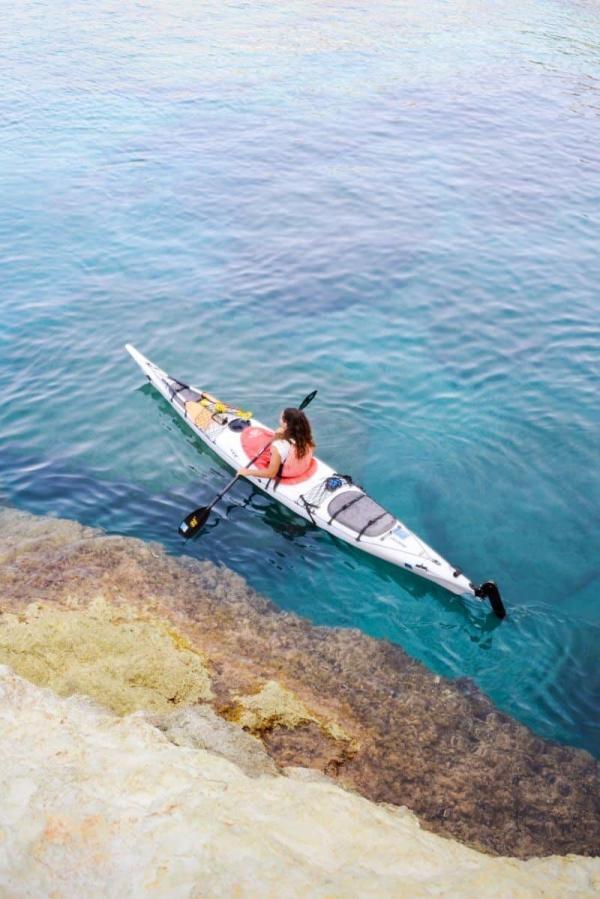 Kayaking the Coastline of Santorini Photo Tips, Creative Photography