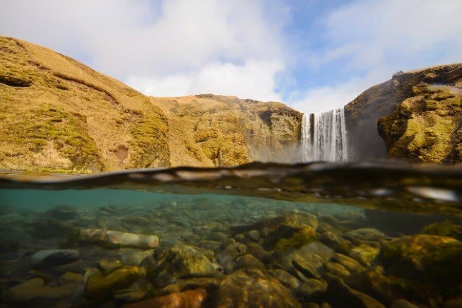 Skógafoss Waterfall Iceland