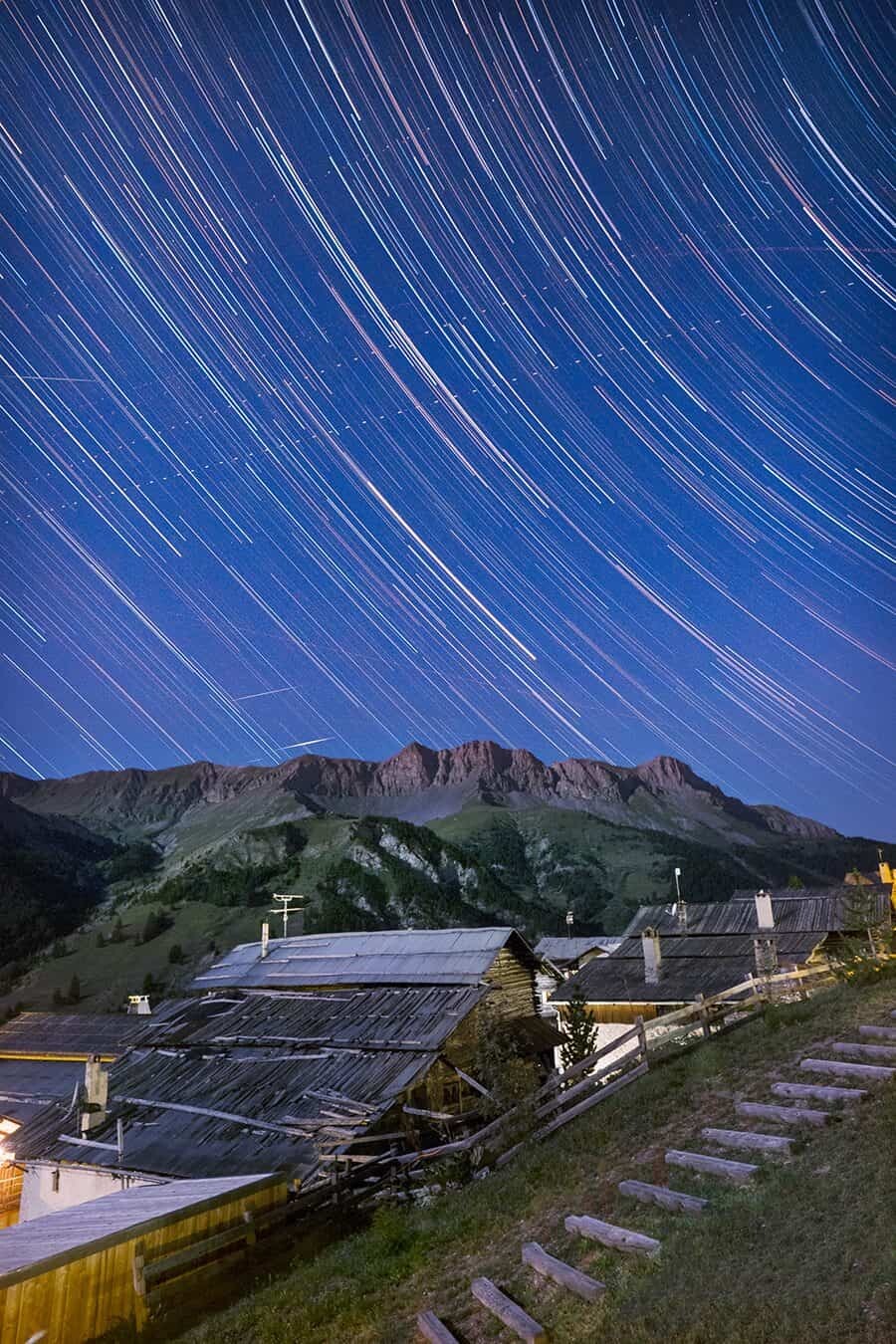 How to Take Star Trails French Alps