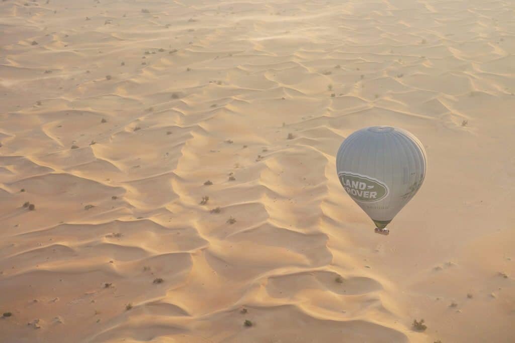 Dubai Hot Air Ballooning - Aerial Photography