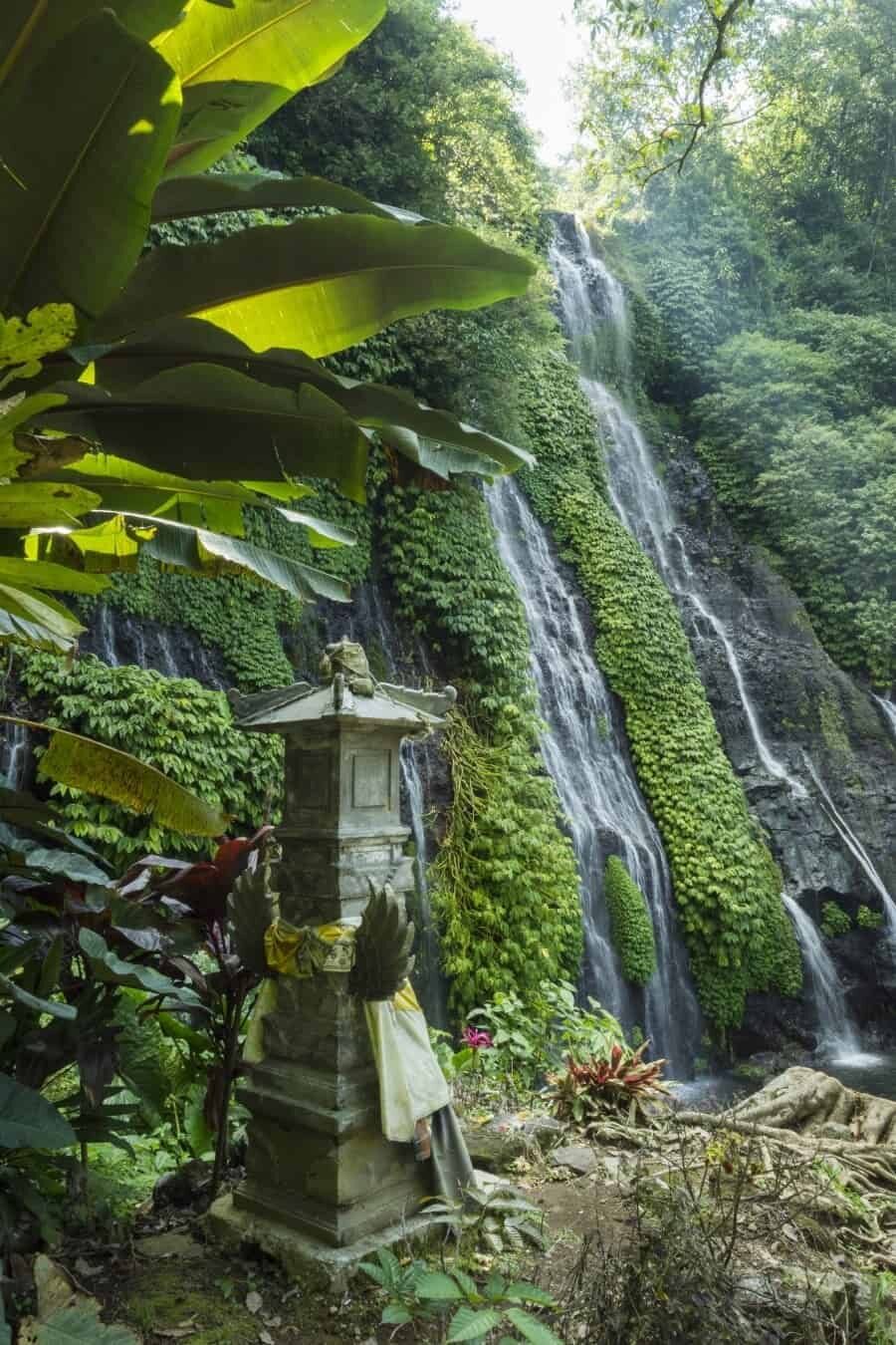 Banyumala Twin Waterfalls, Bali, Indonesia