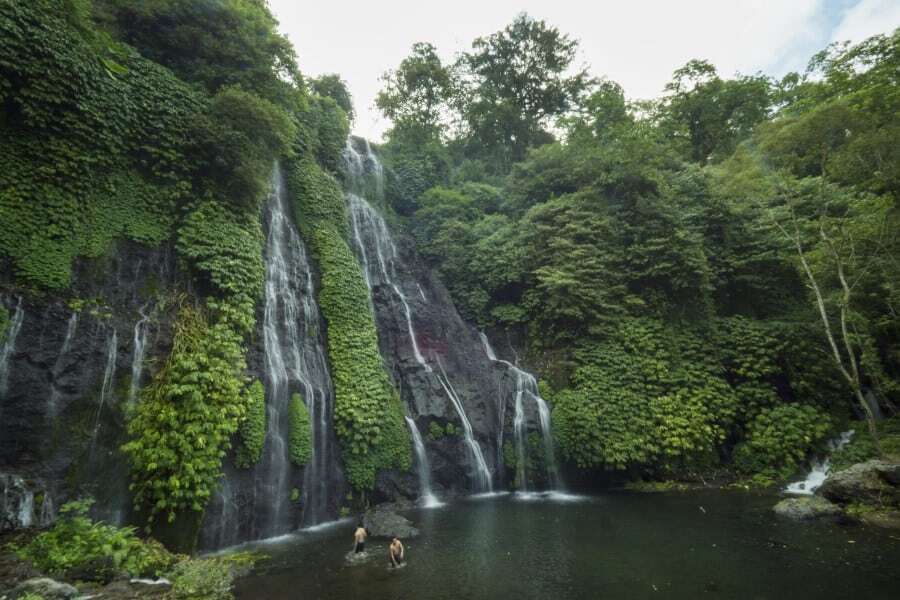 Banyumala Twin Waterfalls, Bali, Indonesia