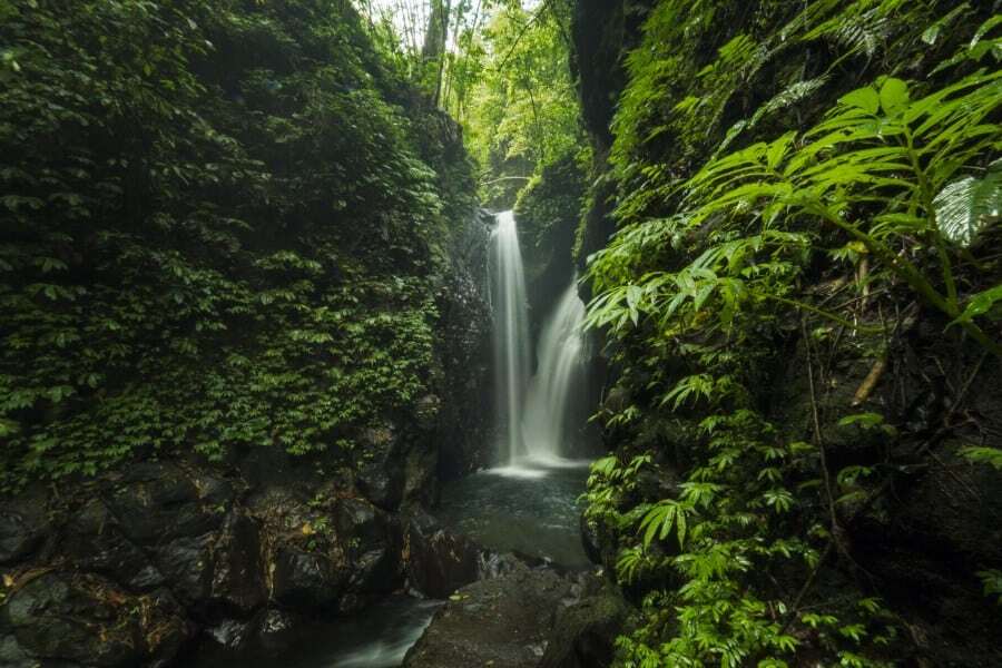 Git Git Twin Waterfall, Bali, Indonesia