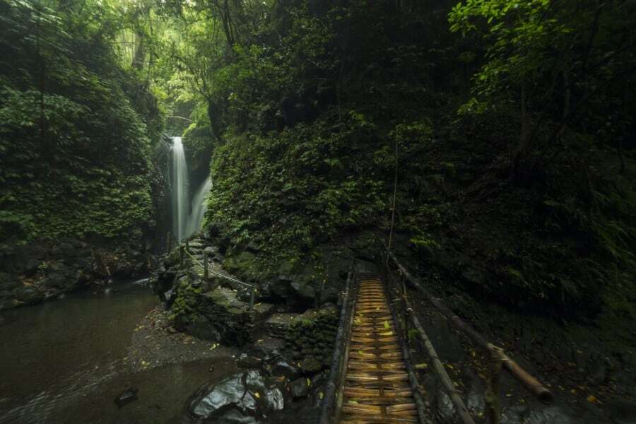 Git Git Twin Waterfall, Bali, Indonesia