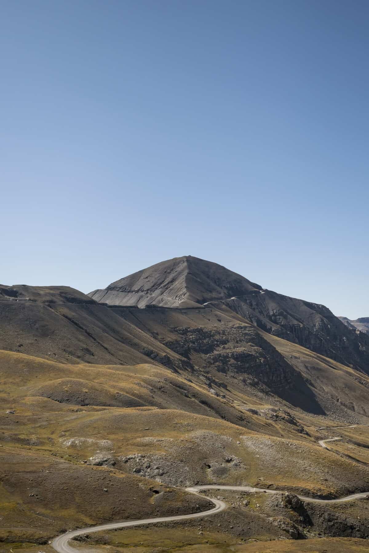 Col de la Bonette, France, the highest road in France.