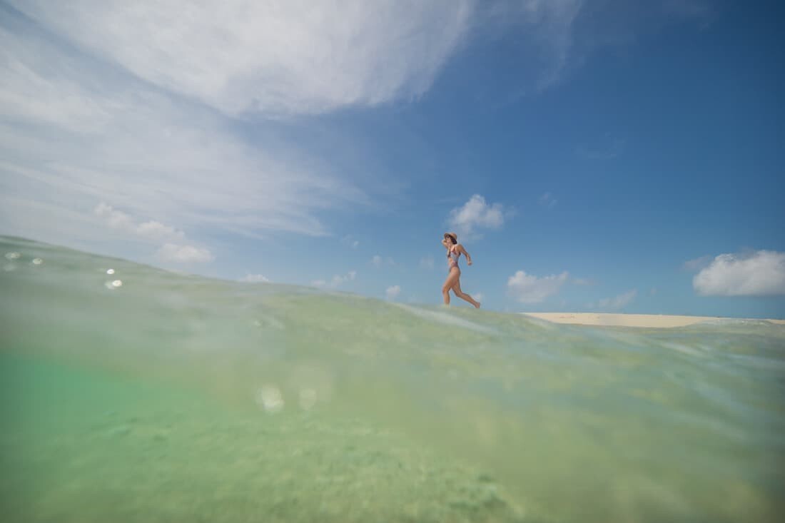 Sailing on the Great Barrier Reef