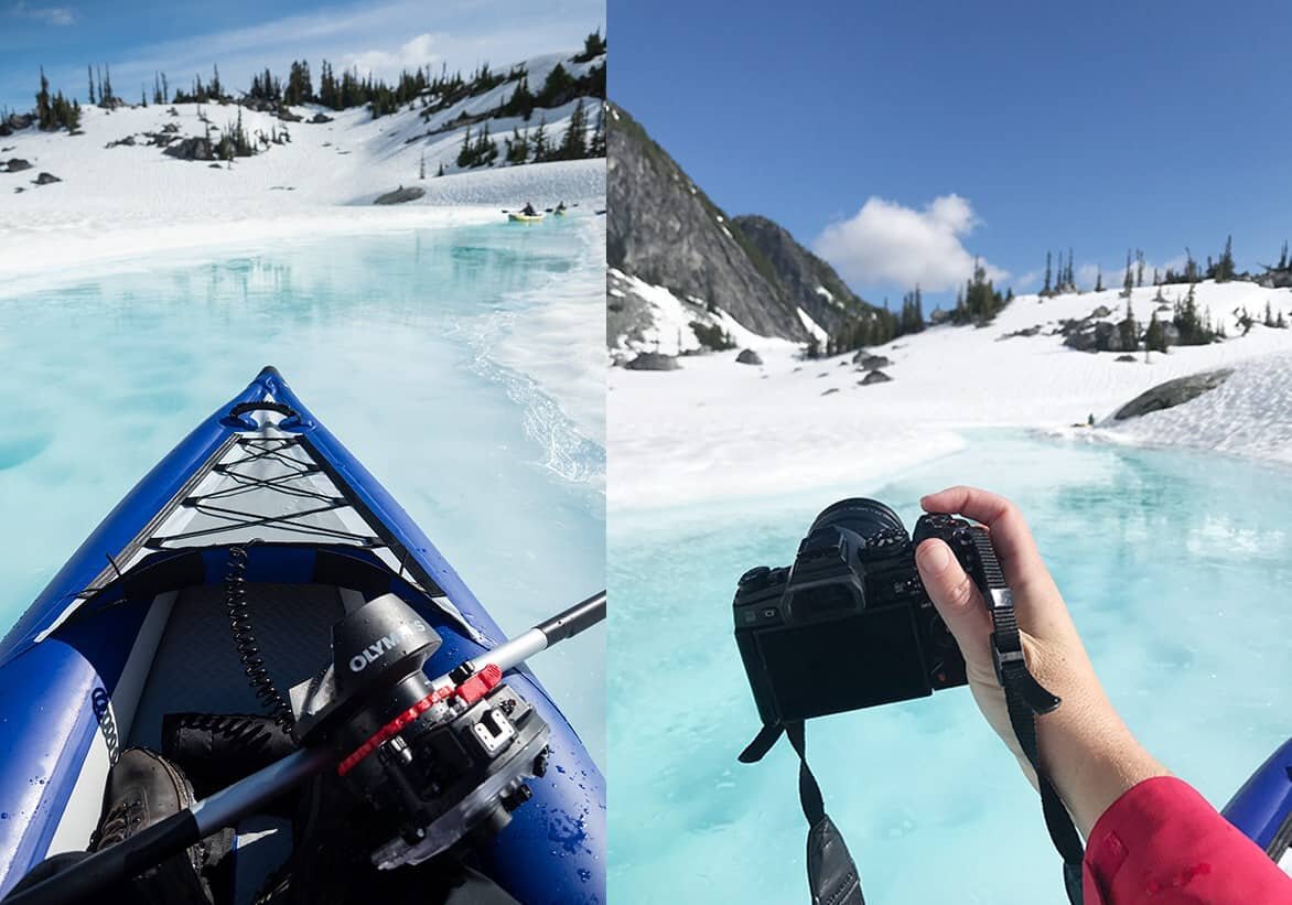 Photographing the glacial lakes of Canada and British Columbia