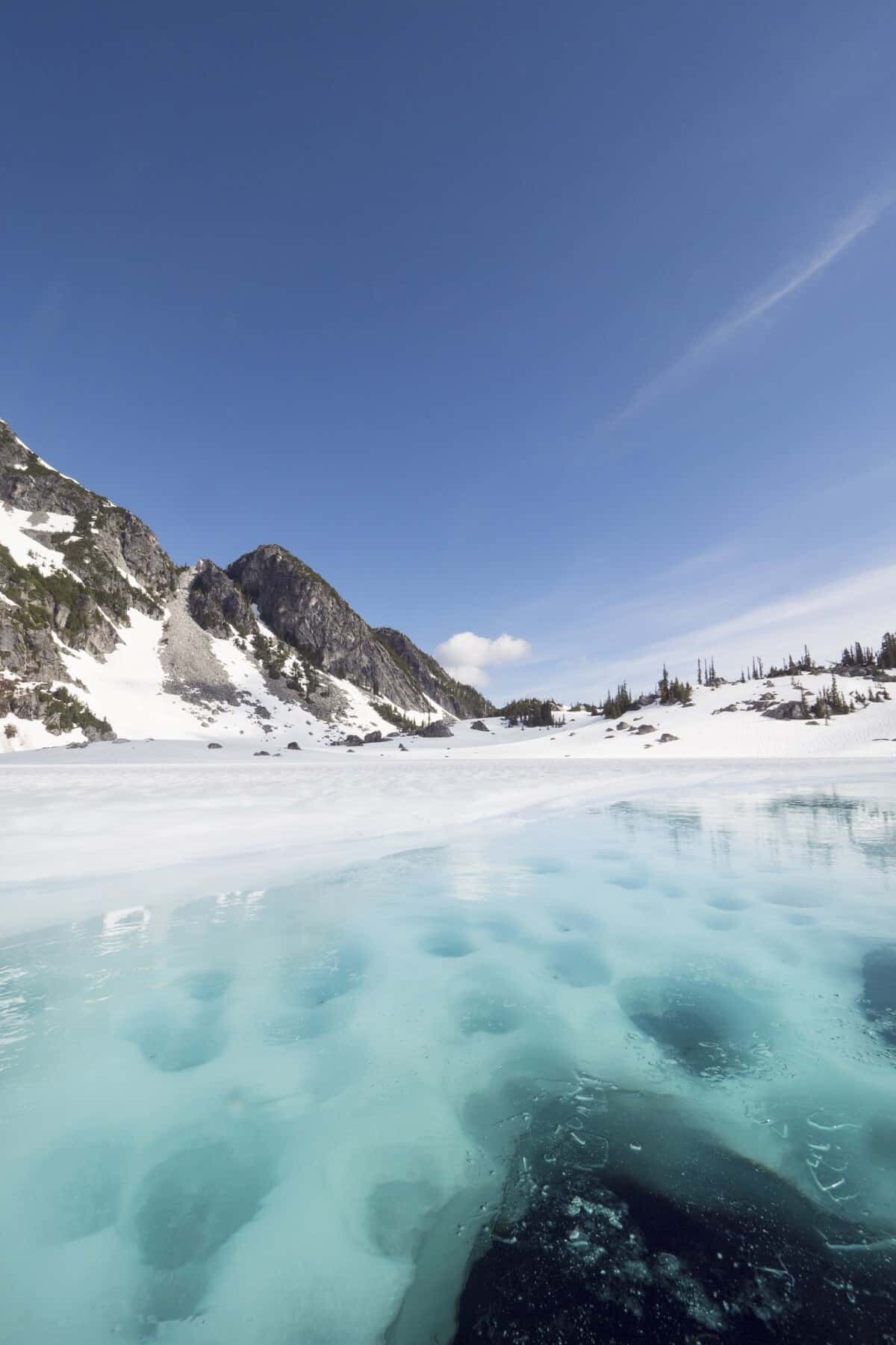 Canada adventure kayaking blue glacial lake streams in British Columbia