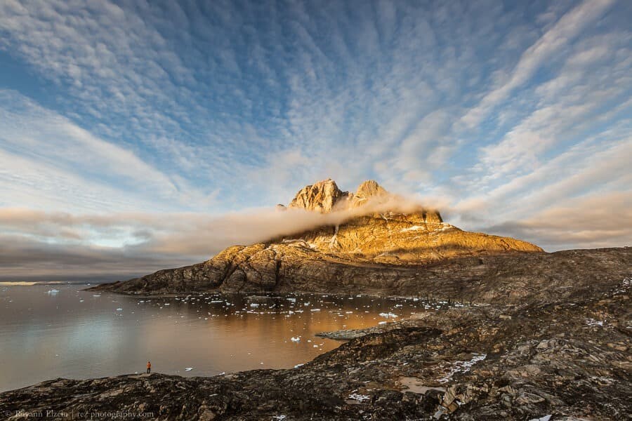 Uummannaq mountain in Greenland