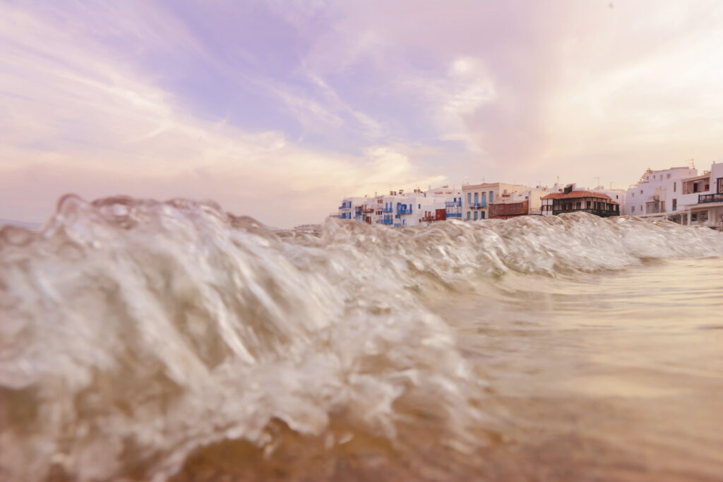 Golden hour and photographing sunset in Mykonos