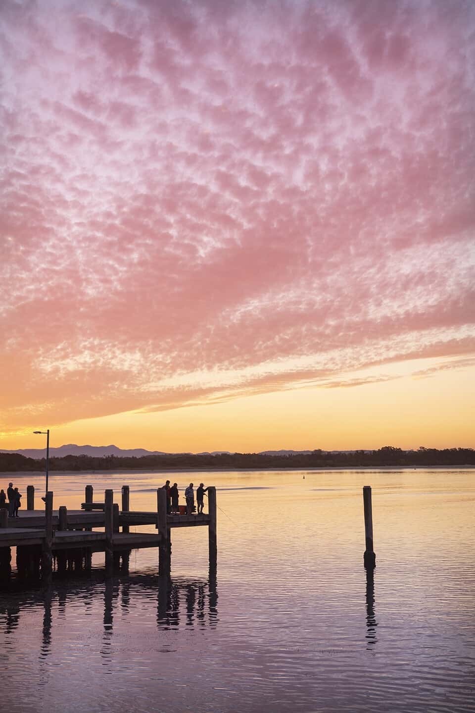 Hastings River of Port Macquarie, New South Wales, Australia