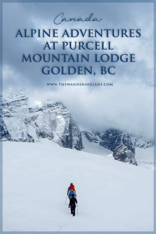 Purcell Mountain Lodge, Golden British Columbia, Canadian Backcountry Lodge and Mountain Lodge.
