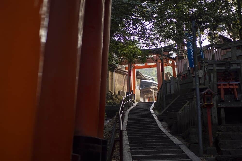 Fushimi Inari Shrine Kyoto - When to visit and how to take great photos of the torii gates