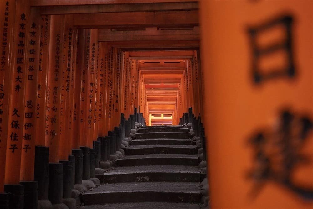 Fushimi Inari Shrine Kyoto - When to visit and how to take great photos of the torii gates
