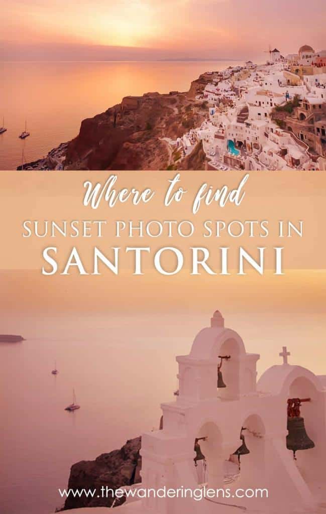 Santorini Sunset Photography Locations